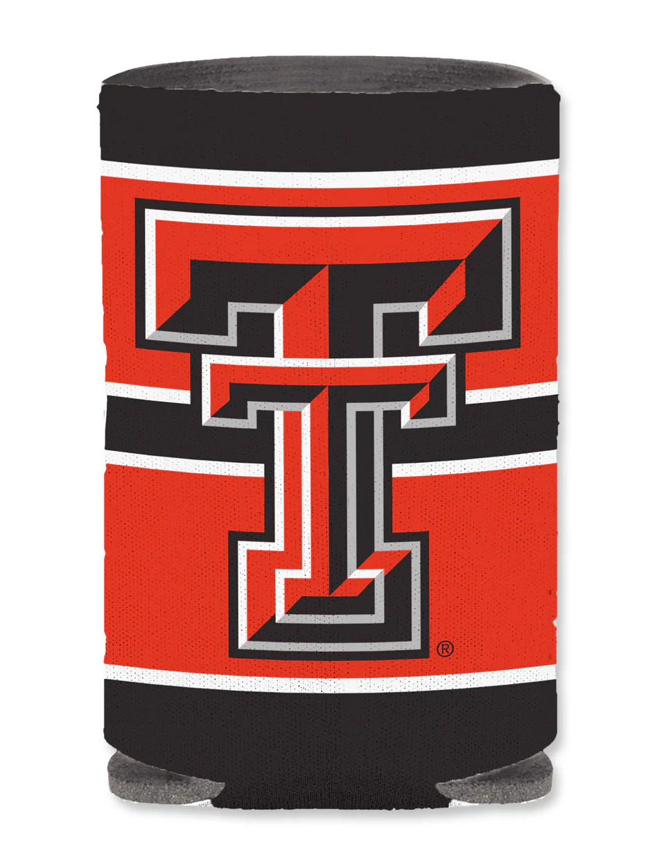 Texas Tech Double T Guns Up Koozie