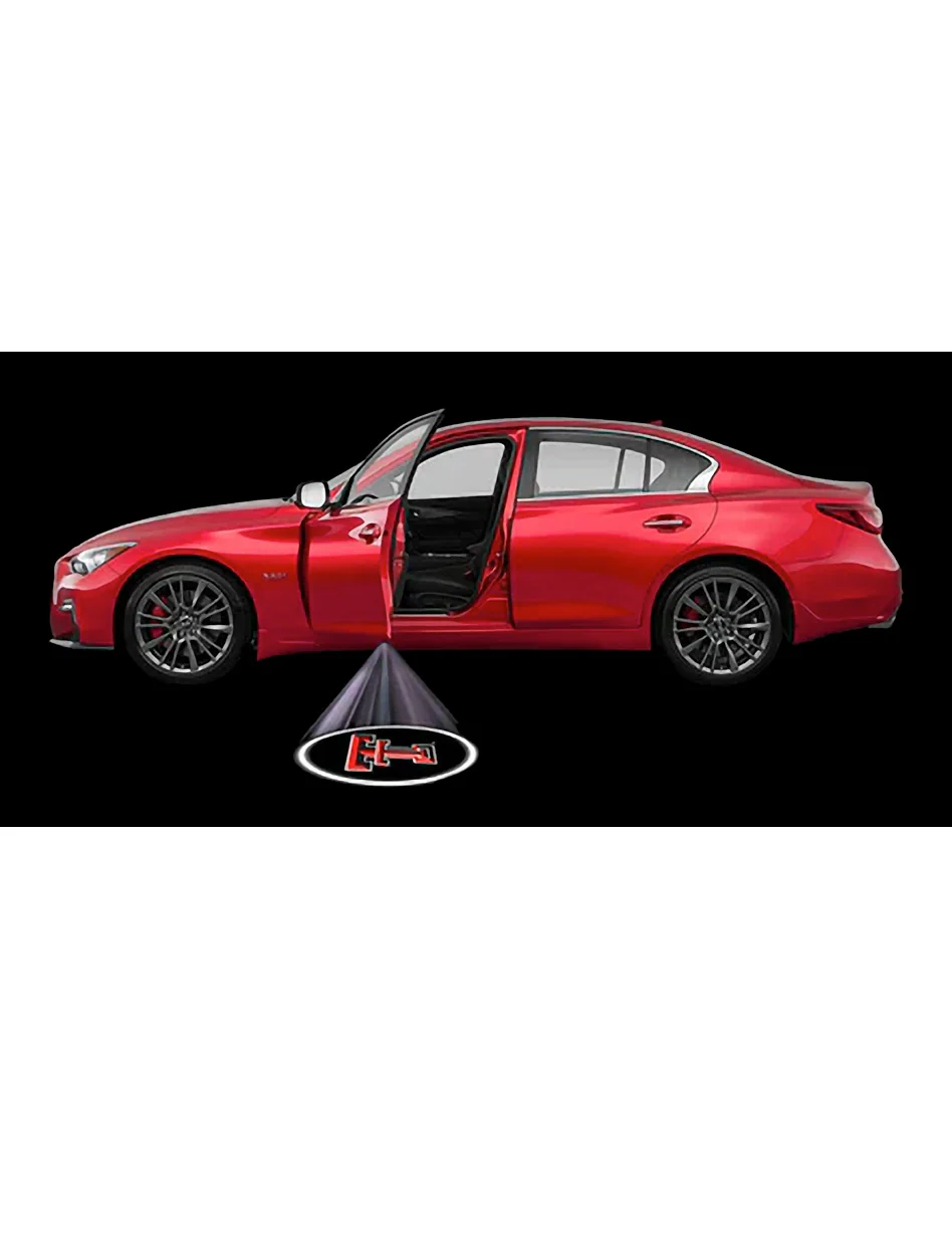 Texas Tech Double T LED Car Door Light