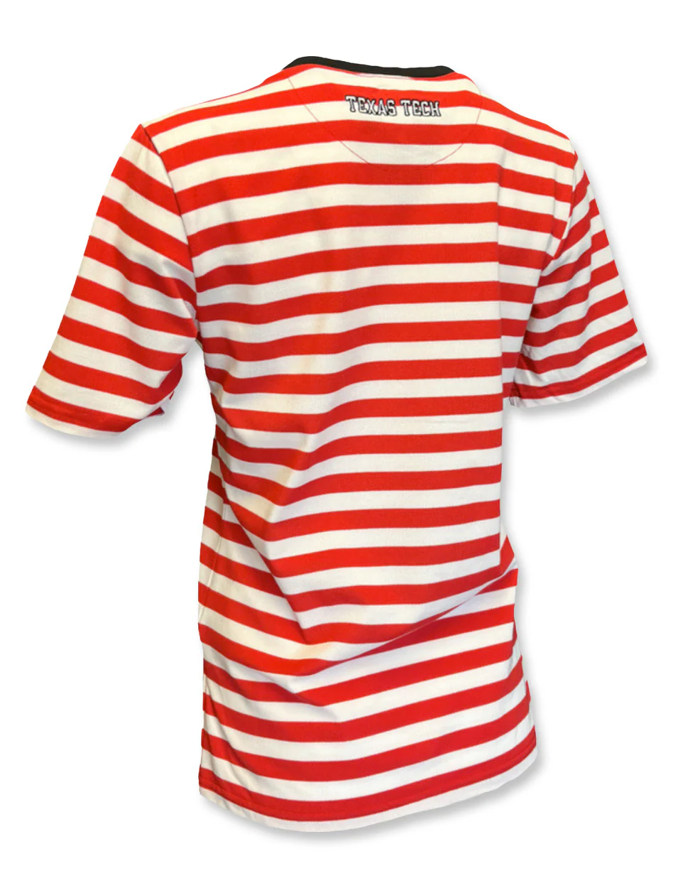 Texas Tech Double T "Mackinac" Stripe Jersey Top - Image 2