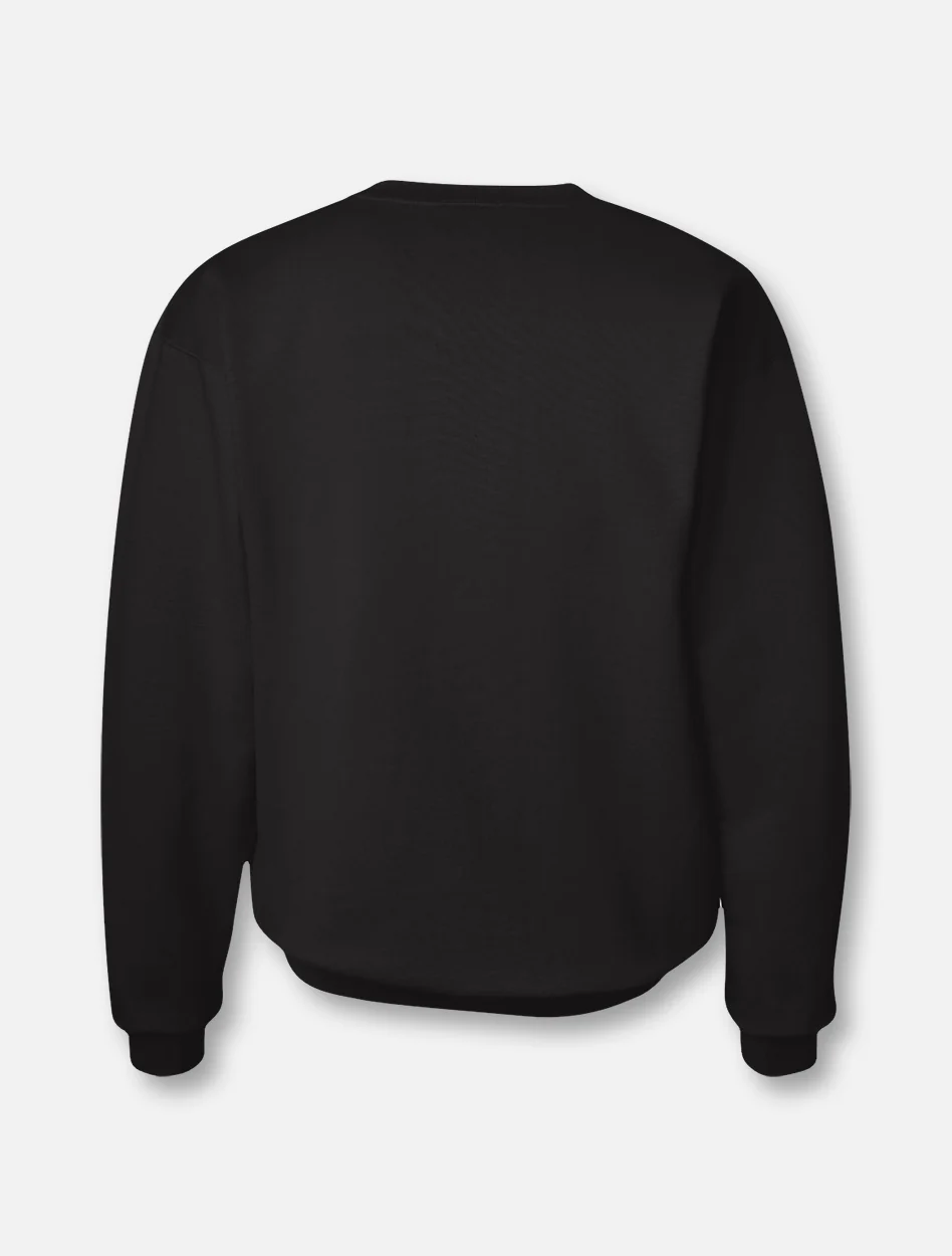 Texas Tech "Double T Midweight" Twill Crew Sweatshirt - Image 2