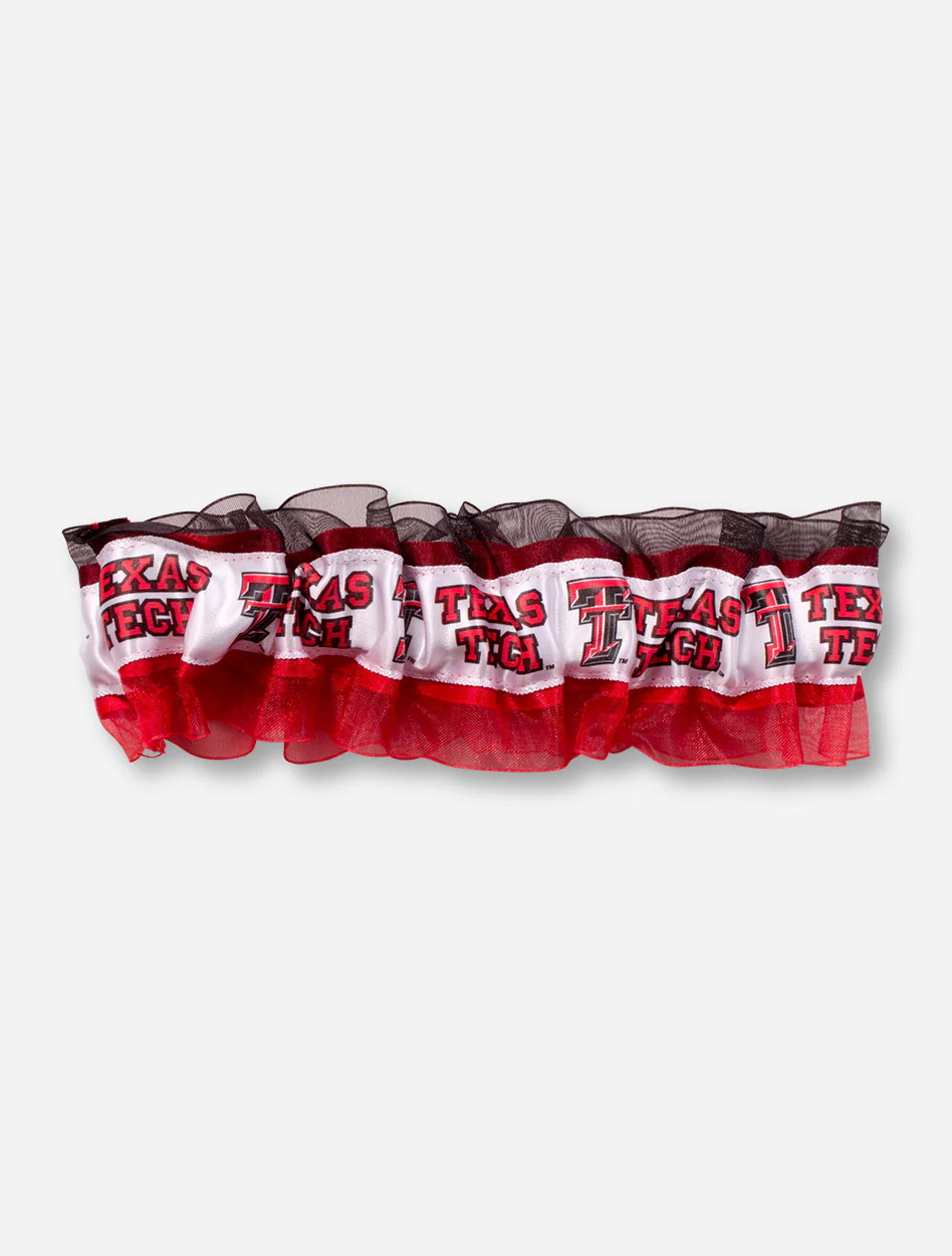 Texas Tech Double T Red, White & Black Garter