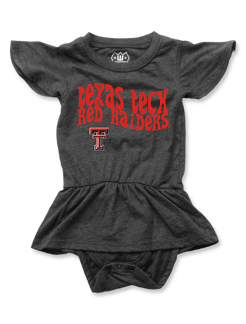 Texas Tech Double T "So 70's" Flutter Sleeve INFANT Onesie