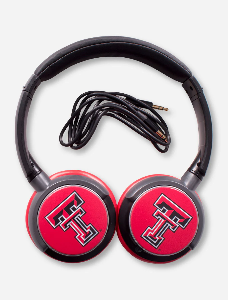 Texas Tech Double T Sonic Boom 2 Headphones - Image 2