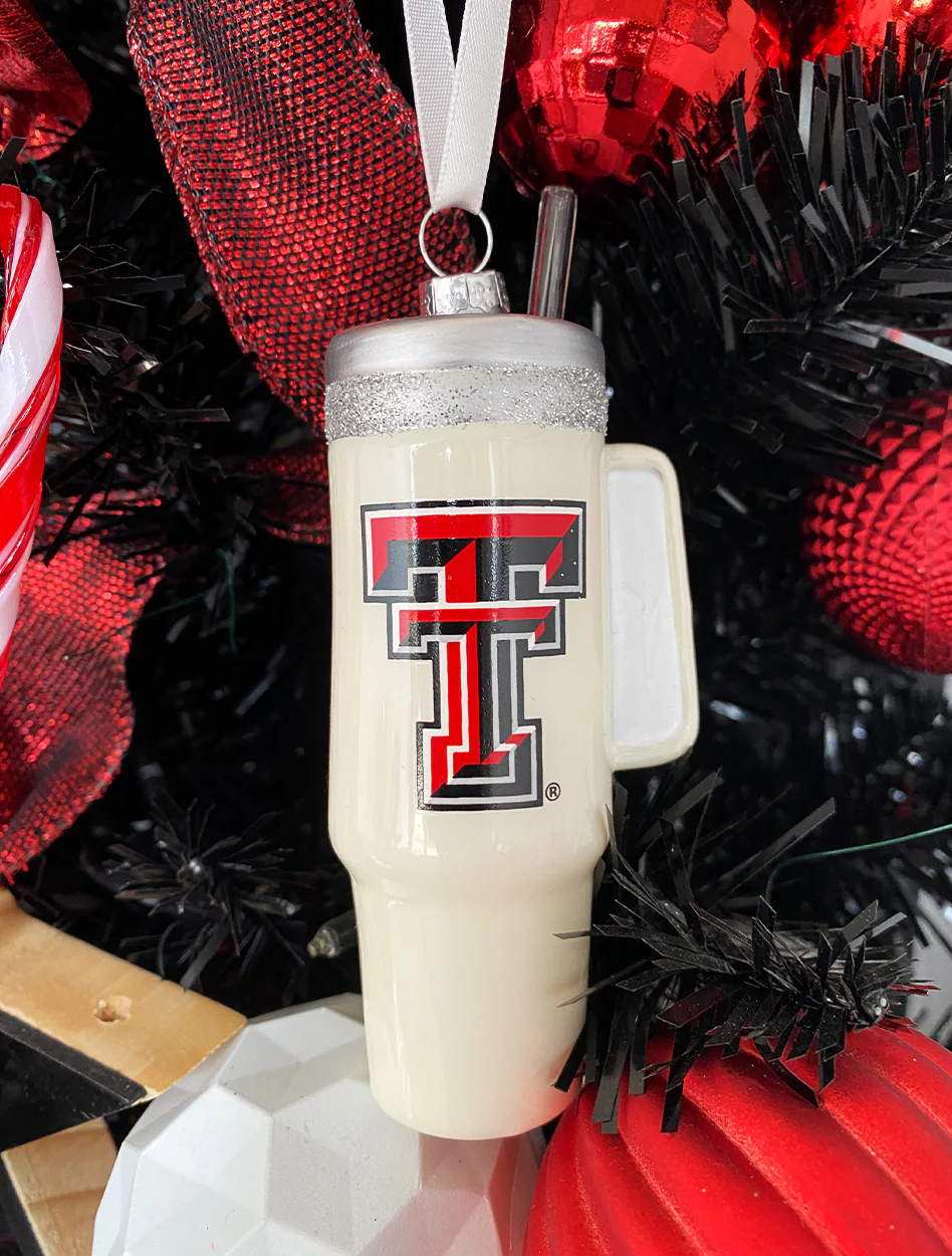 Texas Tech Double T Tumbler Ornament