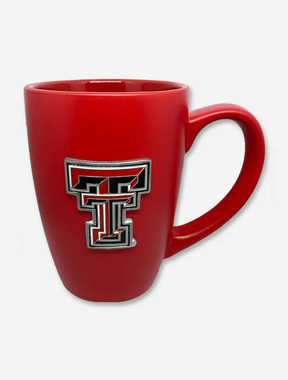 Texas Tech Enamel Full Color Double T Emblem Coffee Mug - Image 2