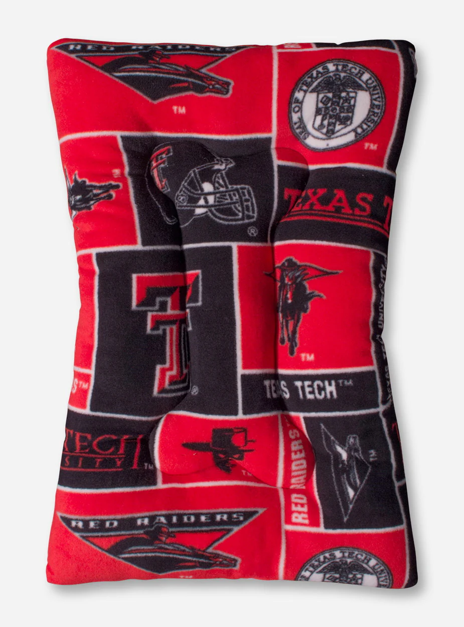 Texas Tech Fleece Dog Bed
