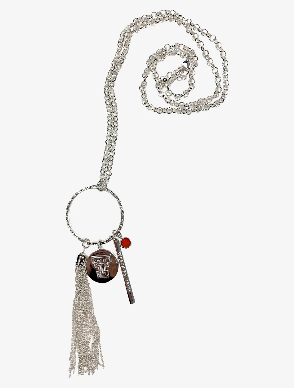 Texas Tech "Gabby" Necklace with Charms