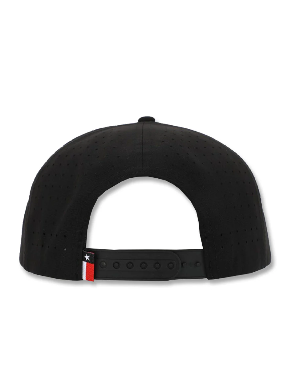 Dark Horse Texas Tech "Guns Up" Black Corded Sport Snapback Cap - Image 4