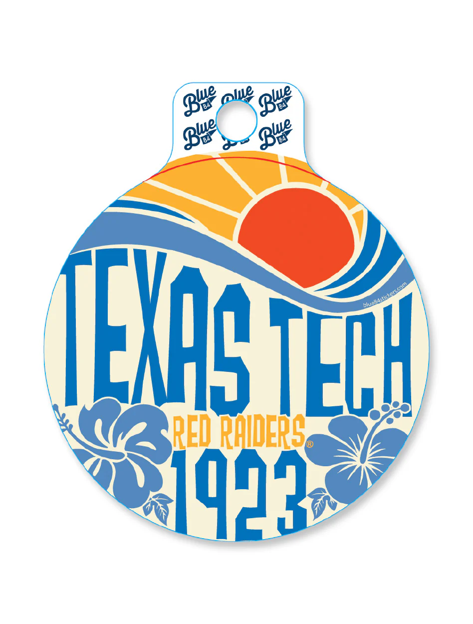 Texas Tech "Let It Shine Lifestyle" Decal