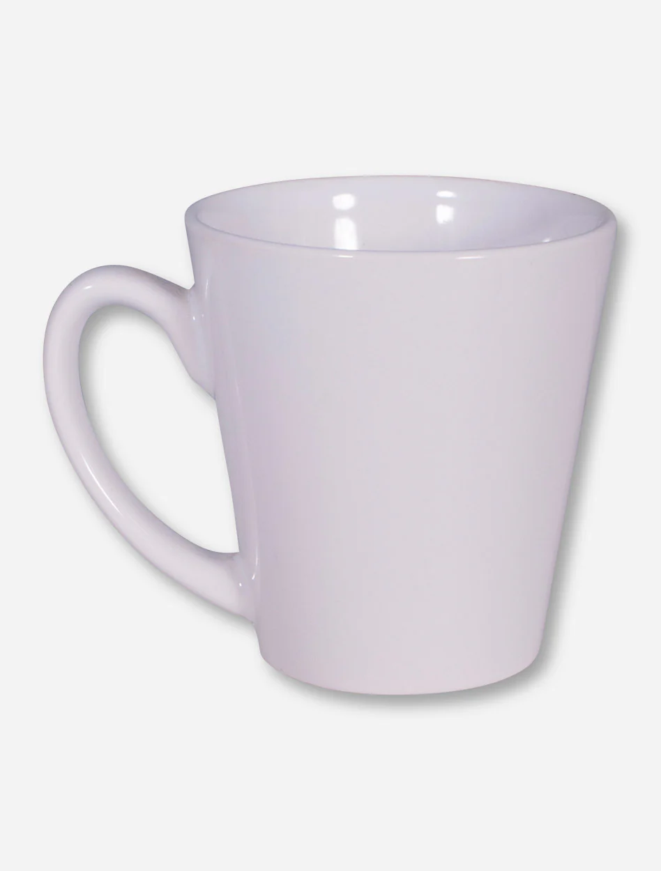 Texas Tech Lone Star Pride on White Latte Mug - Image 2