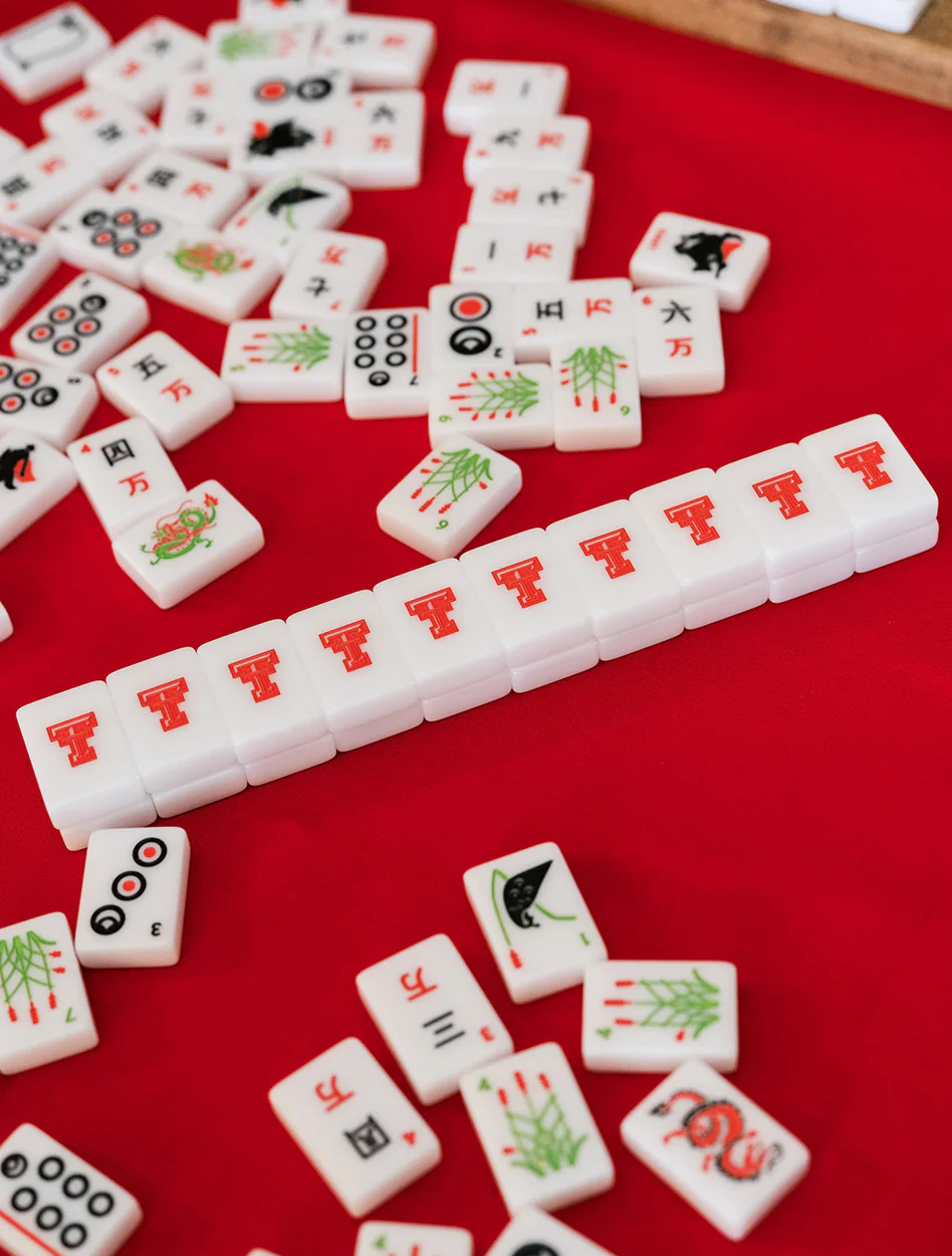 Texas Tech Mahjong Tiles in Acrylic Box - Image 7