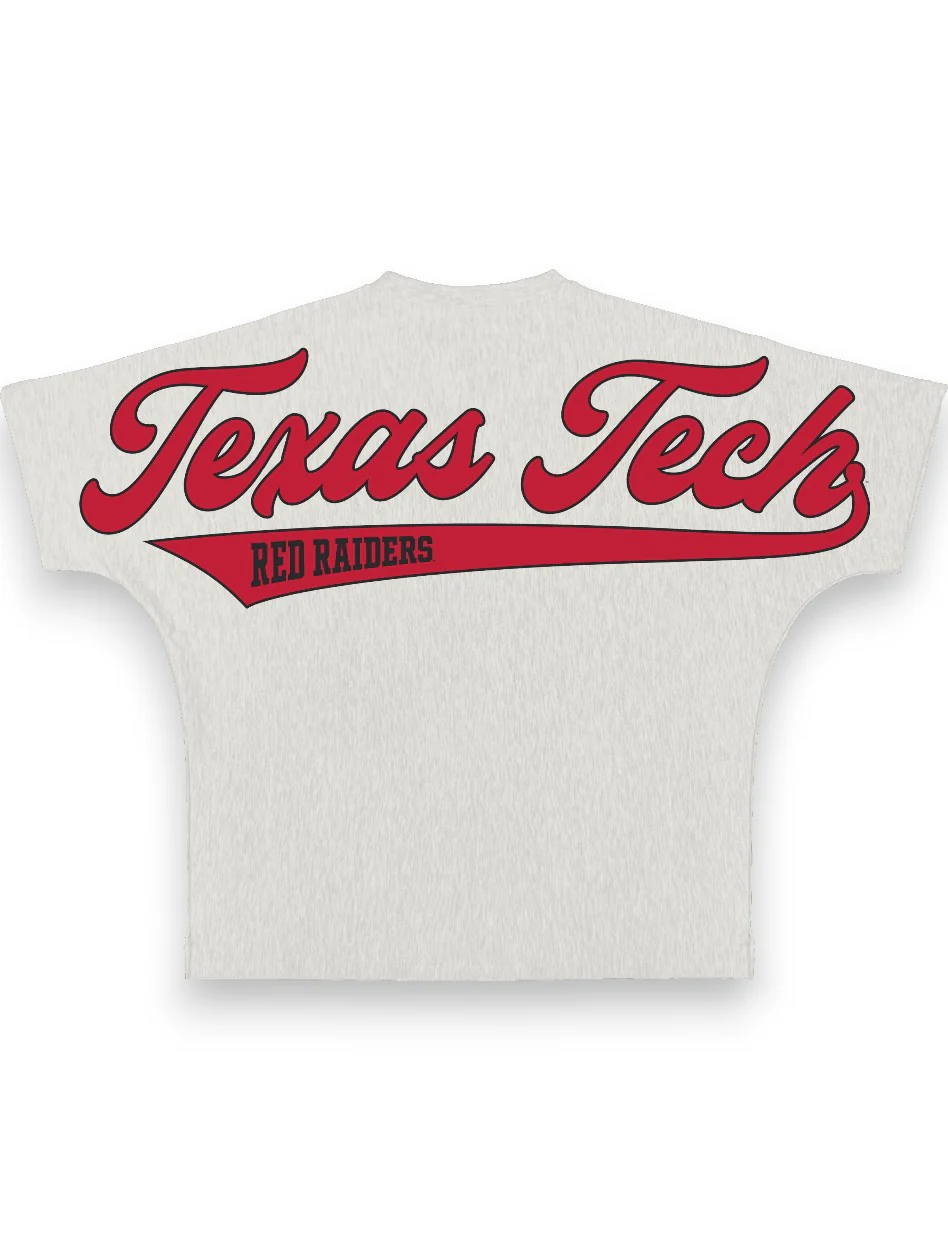 Texas Tech Press Box "Fredrick BMOC" Oversized Short Sleeve Top - Image 2