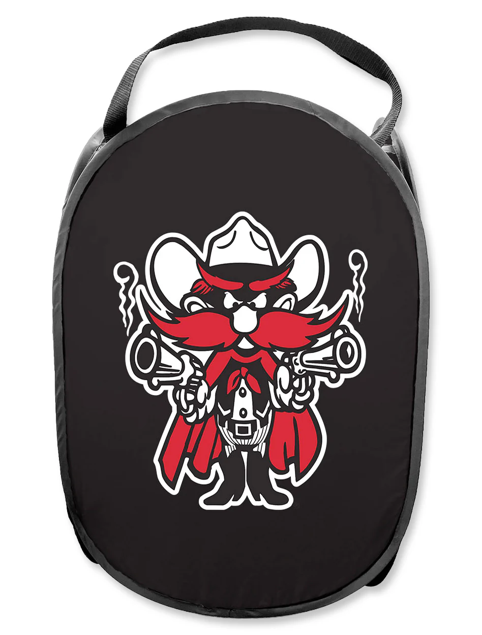 Texas Tech Raider Red Pop Up Hamper