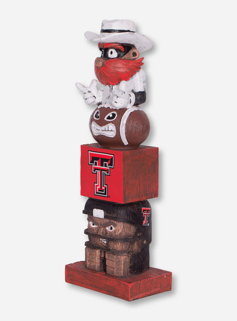 Texas Tech Raider Red Tiki Totem - Image 2