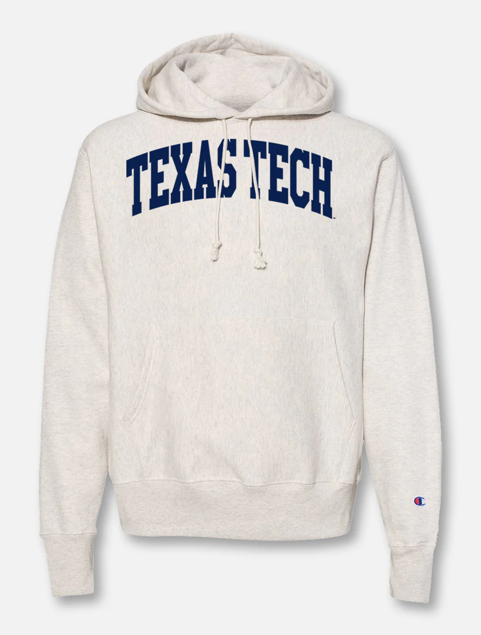Texas Tech Red Raiders Arch Reverse Weave Hoodie - Image 7