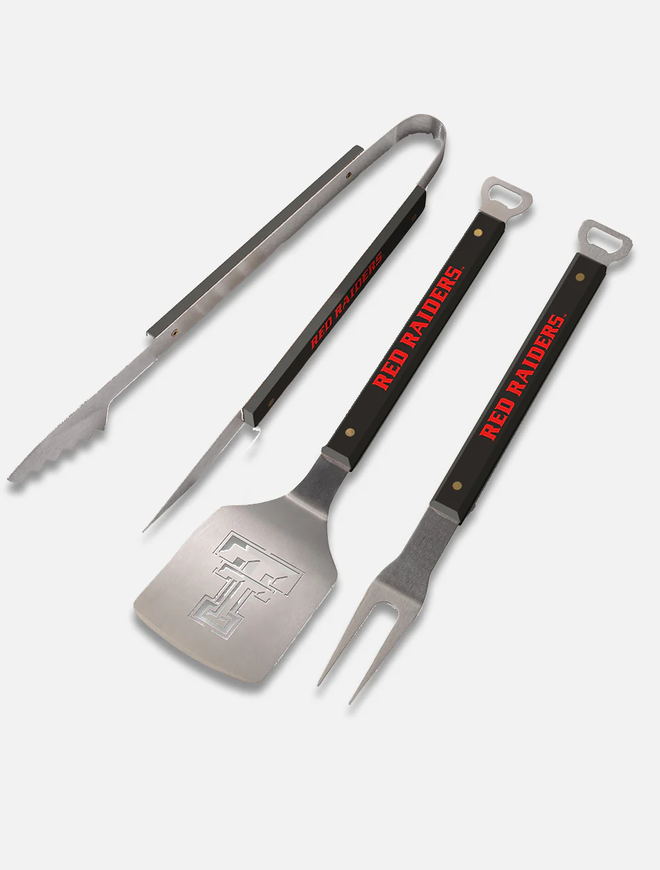Texas Tech Red Raiders Classic Series 3-Piece BBQ Set