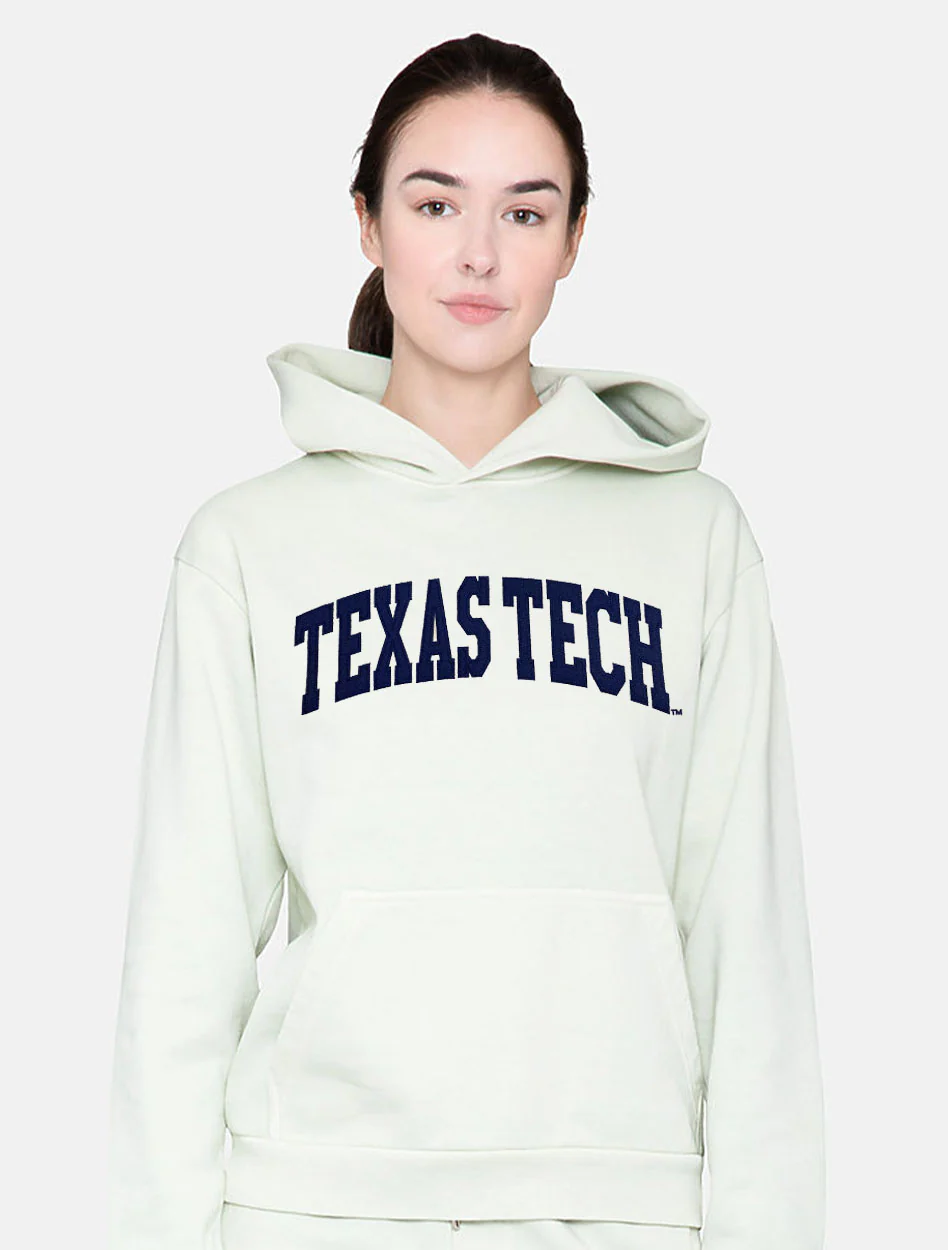 Texas Tech Red Raiders "Classic Twill Arch " Comfy Hooded Sweatshirt - Image 4