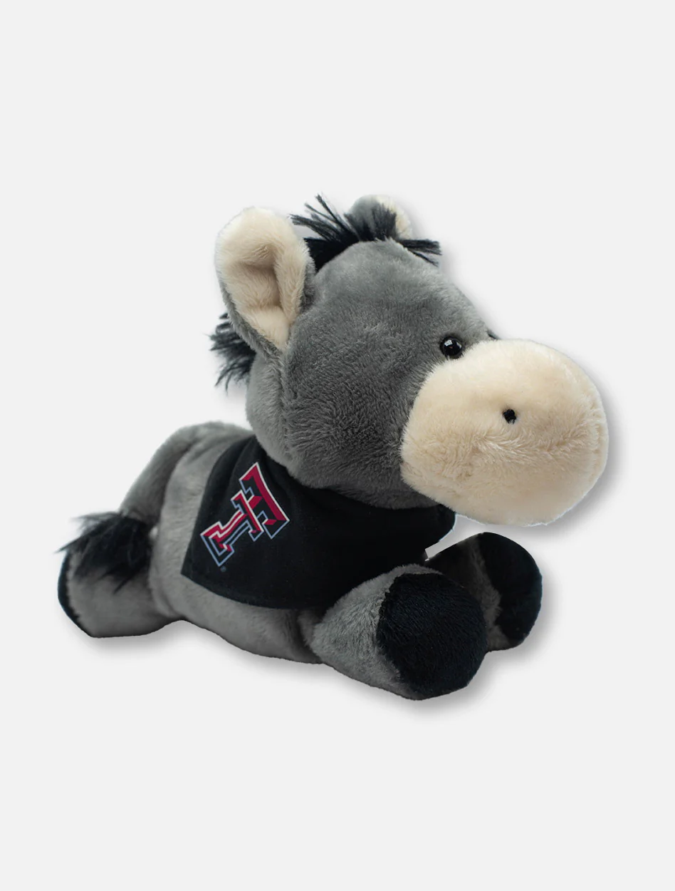 Texas Tech Red Raiders Donkey Plush Toy with Double T Bandana