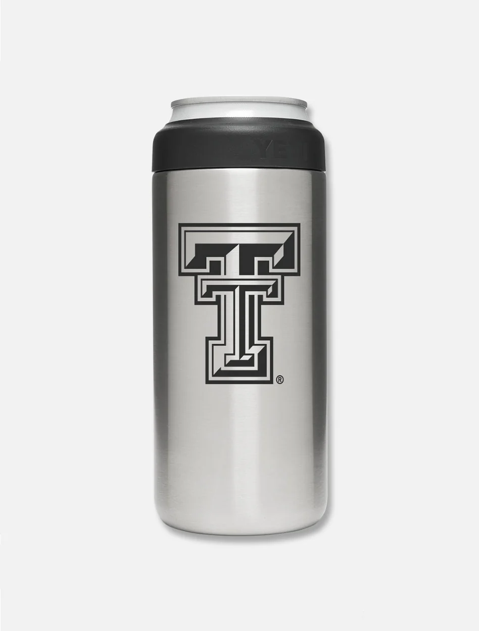 Texas Tech Red Raiders Double T 12 oz Slim Can Insulator