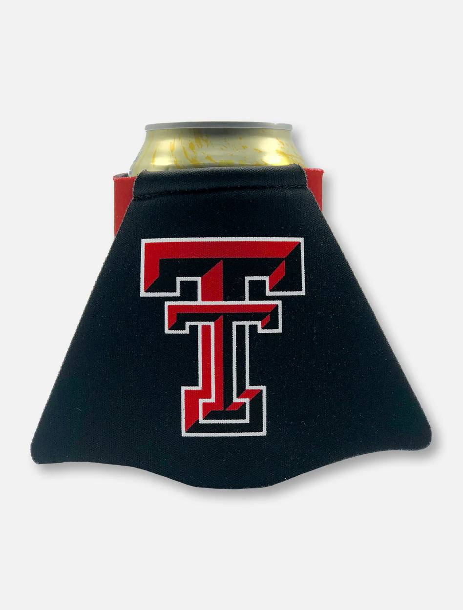 Texas Tech Red Raiders Double T Can Cooler with Cape - Image 2