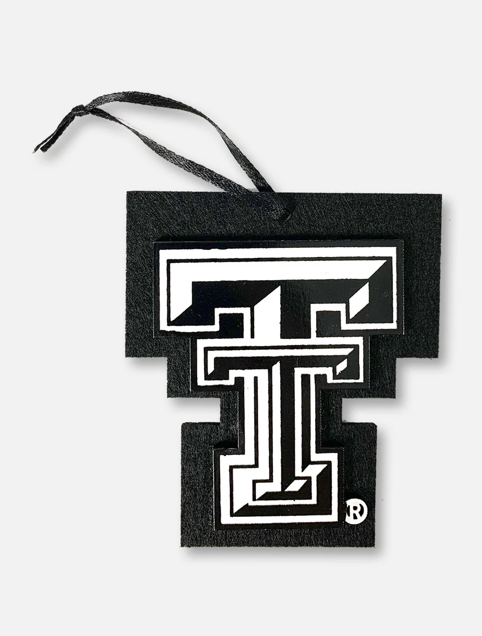 Texas Tech Red Raiders Double T Felt Ornament - Image 2