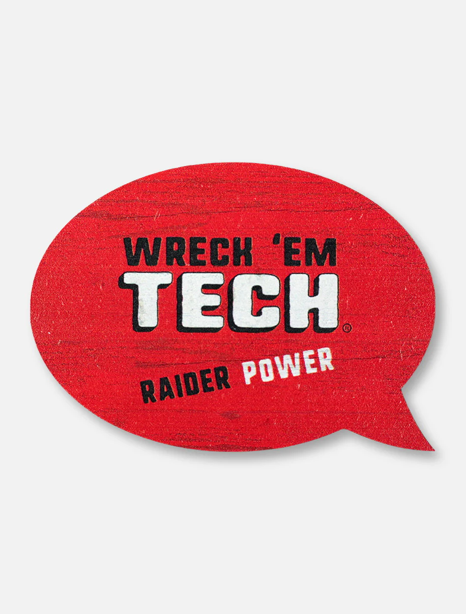 Texas Tech Red Raiders Double T Raider Power Magnet