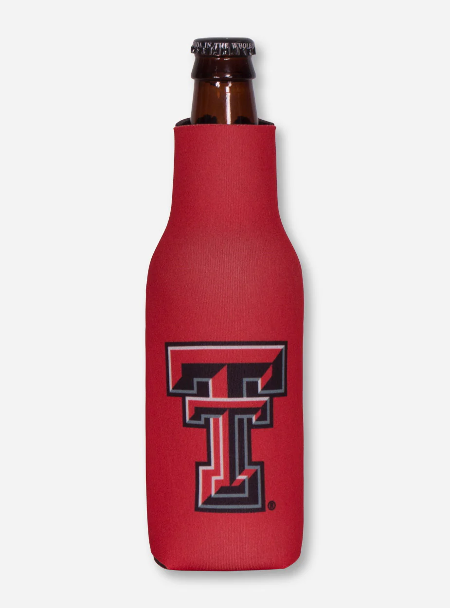 Texas Tech Red Raiders Double T Zippered Bottle Cooler - Image 3