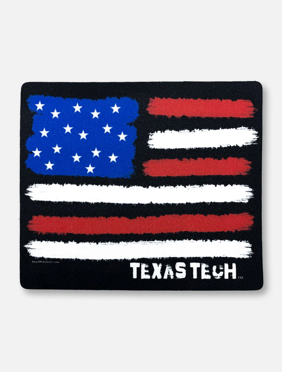 Texas Tech Red Raiders "Harsh Turn Soft Flag" Decal