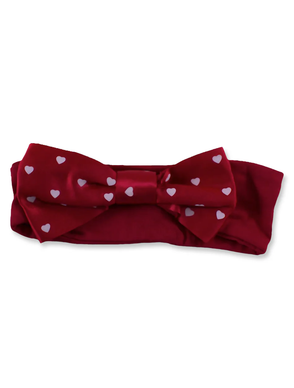 Texas Tech Red Raiders Headband With Hearts