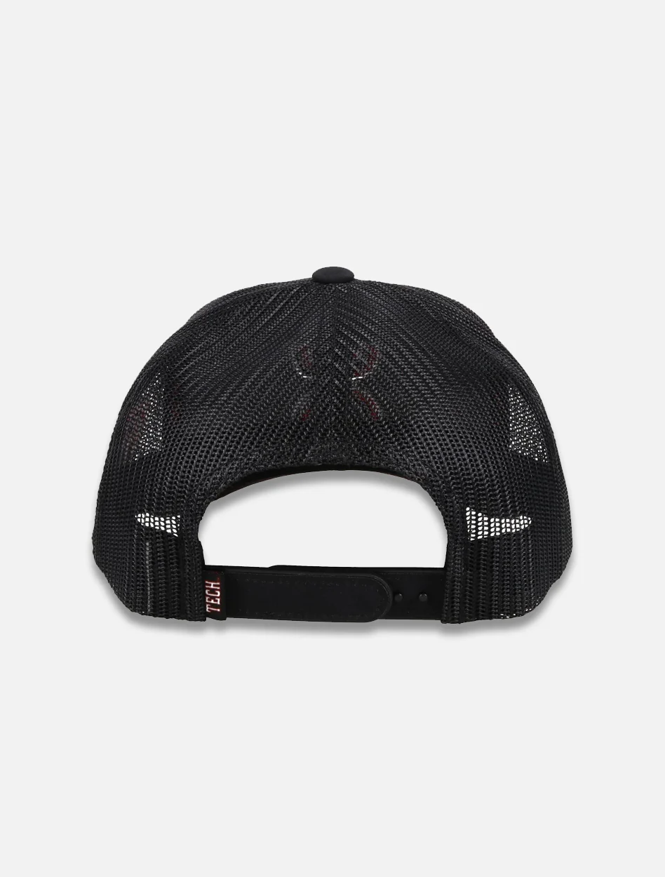 Texas Tech Red Raiders Hooey Cap with Hooey Logo and Double T on side Snapback YOUTH Cap - Image 2