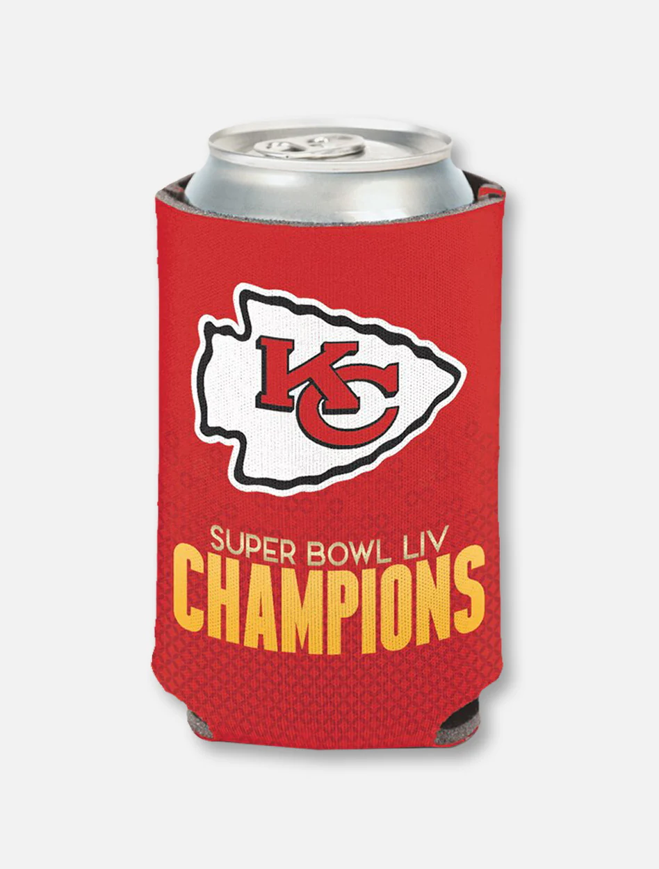 Texas Tech Red Raiders Kansas City Chiefs Super Bowl LIV Champions 12oz Can Cooler - Image 3