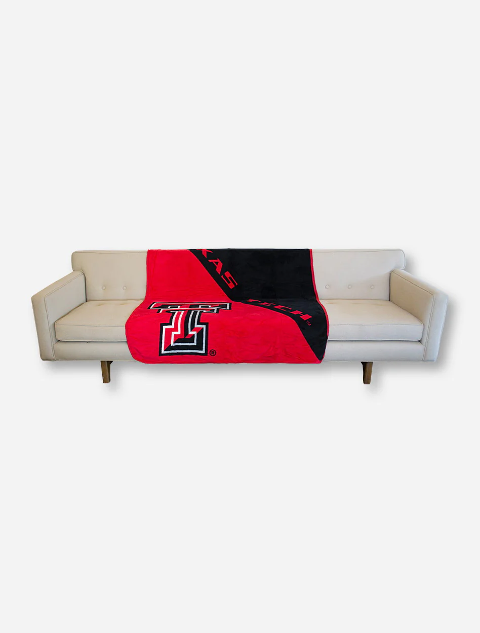 Texas Tech Red Raiders Micro Raschel Throw - Image 2