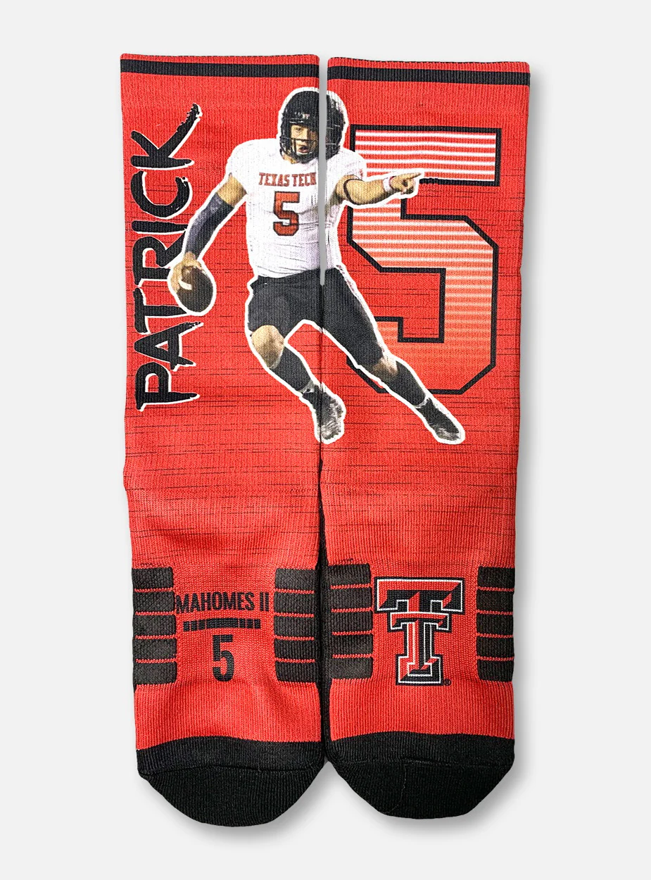 Texas Tech Red Raiders Patrick Mahomes Striped Socks