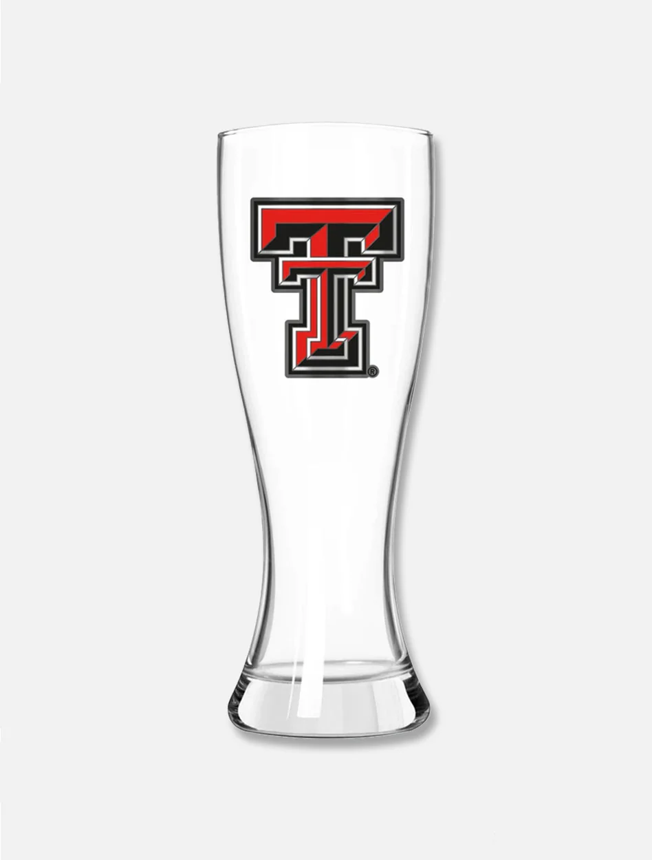 Texas Tech Red Raiders Pilsner with Metal Double T Emblem