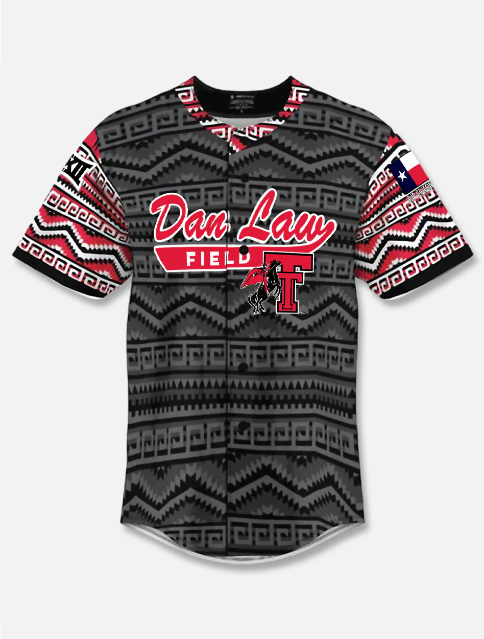 Texas Tech Red Raiders "Tadlock Tribute" Saddle Blanket Baseball Jersey