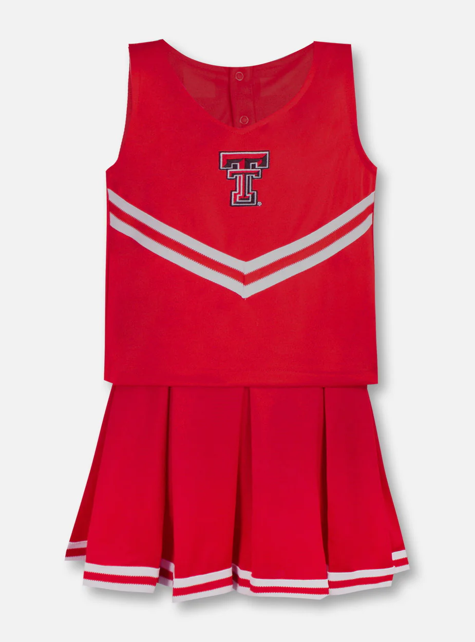 Texas Tech Red Raiders Texas Tech Double T YOUTH 3 Piece Cheerleading Set - Image 3