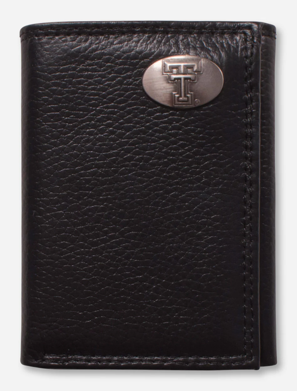 Texas Tech Red Raiders Tri-Fold Pebble Grain Wallet