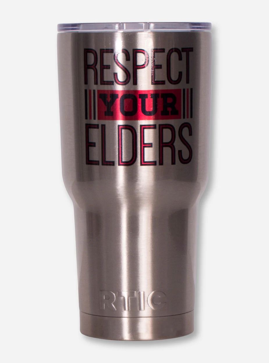 Texas Tech Respect Your Elders Alumni RTIC 30oz Tumbler