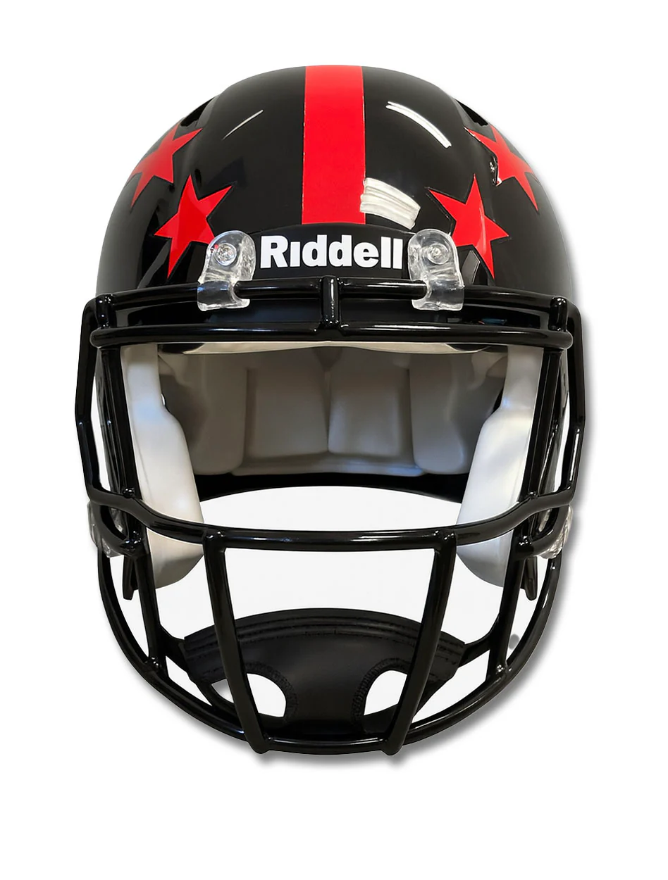 Texas Tech Riddell "100 Years of Texas Tech Football" Limited Edition Authentic Helmet- - Image 2