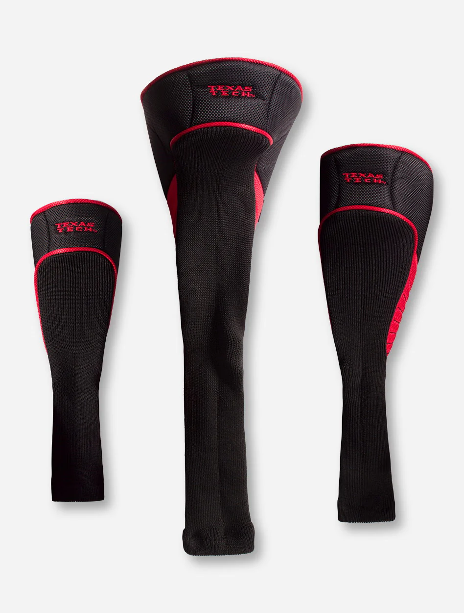 Texas Tech Set of Three Black Headcovers - Image 3
