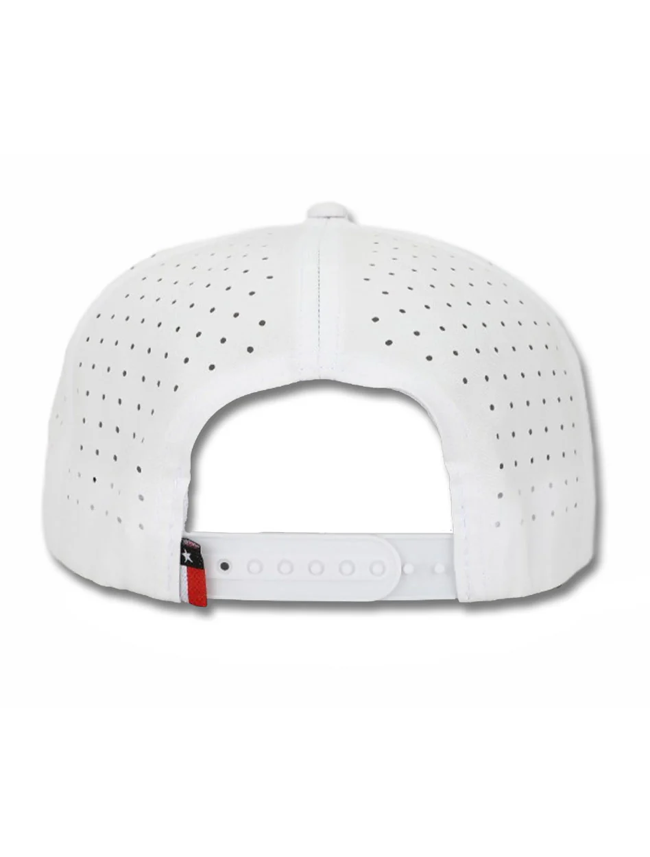 Dark Horse Texas Tech "SL Script" White Corded Sport Snapback Cap - Image 3