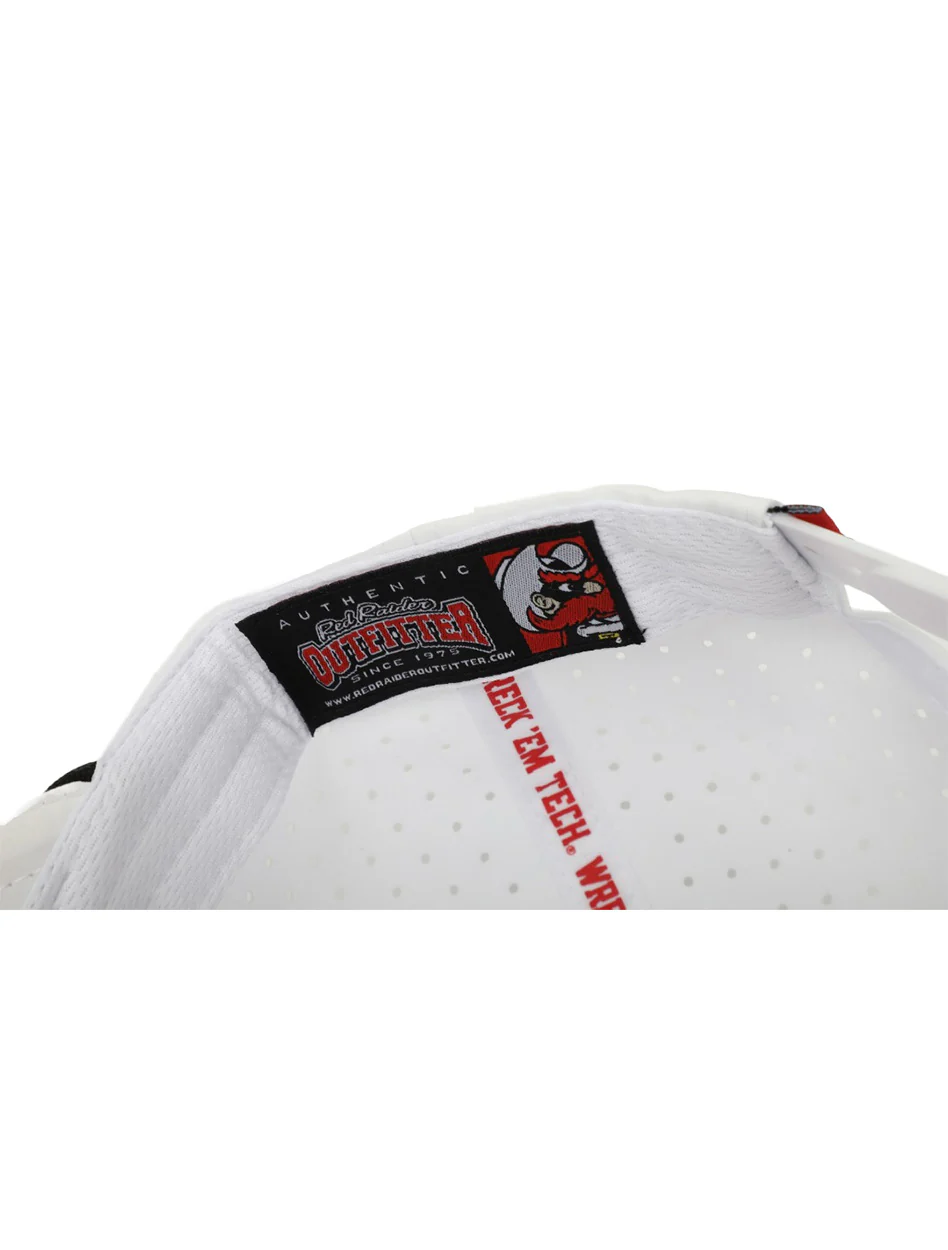 Dark Horse Texas Tech "SL Script" White Corded Sport Snapback Cap - Image 4