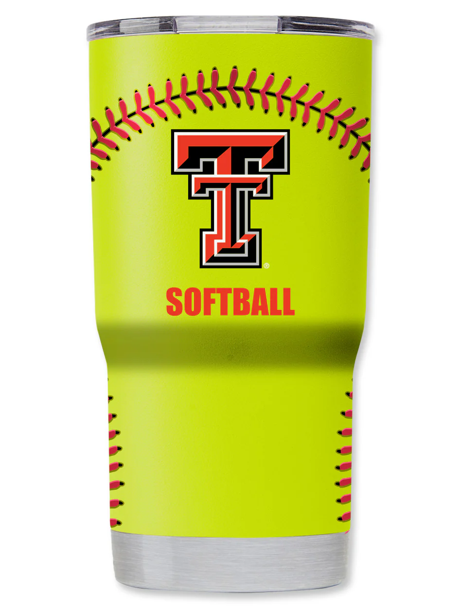 Texas Tech Softball 20oz Tumbler