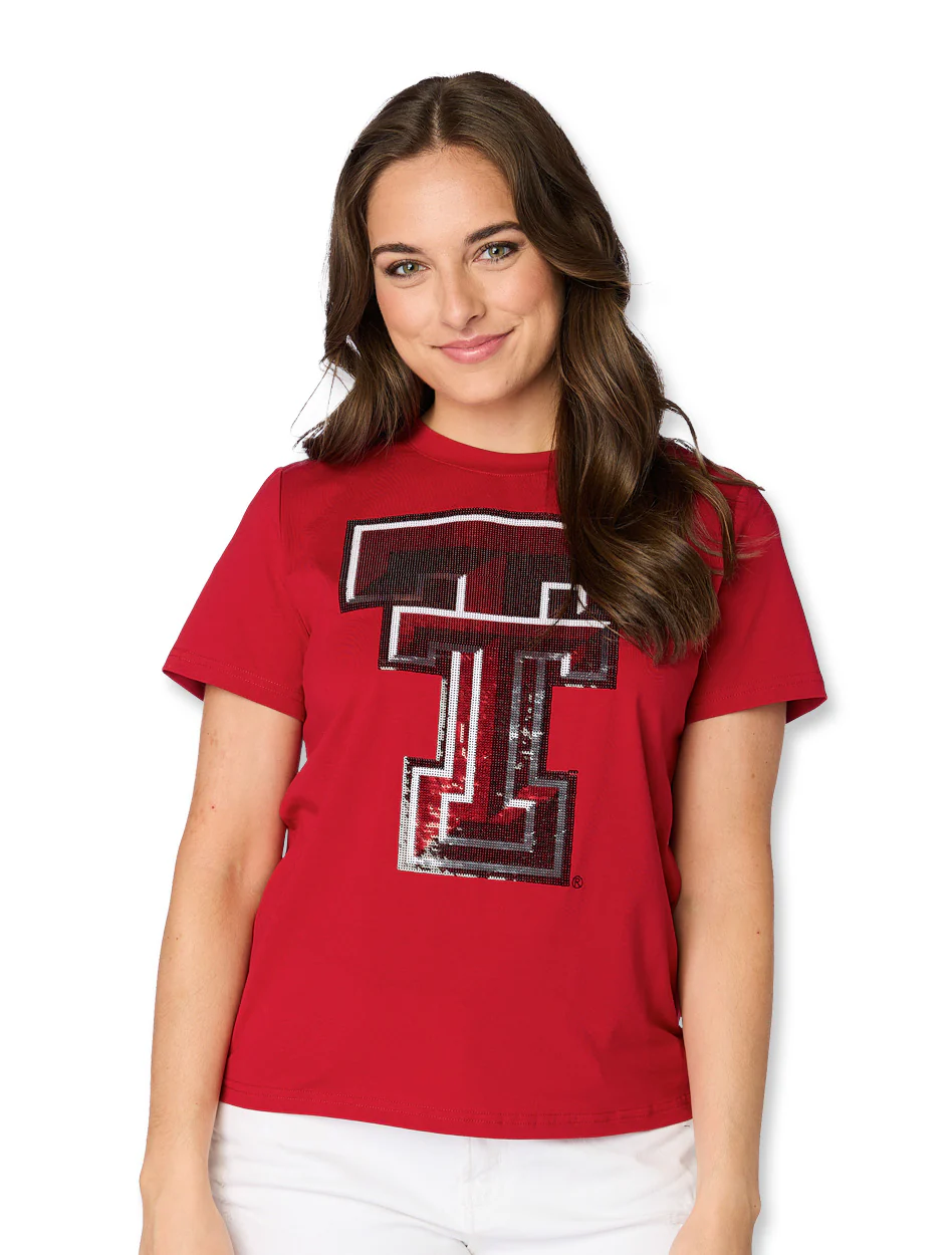 Texas Tech Stewart Simmons "The OG Sequin" Top