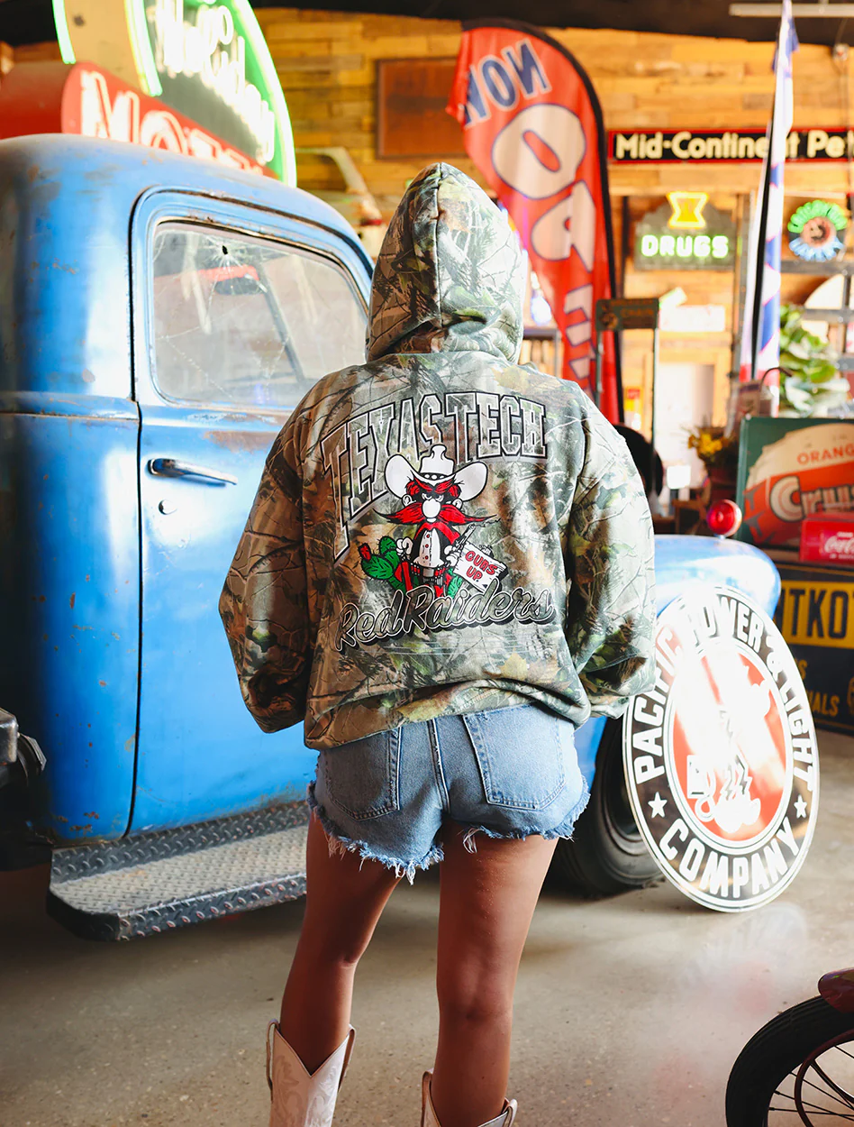 Texas Tech "Wild West See Through Camp" Camo Full Zip - Image 2