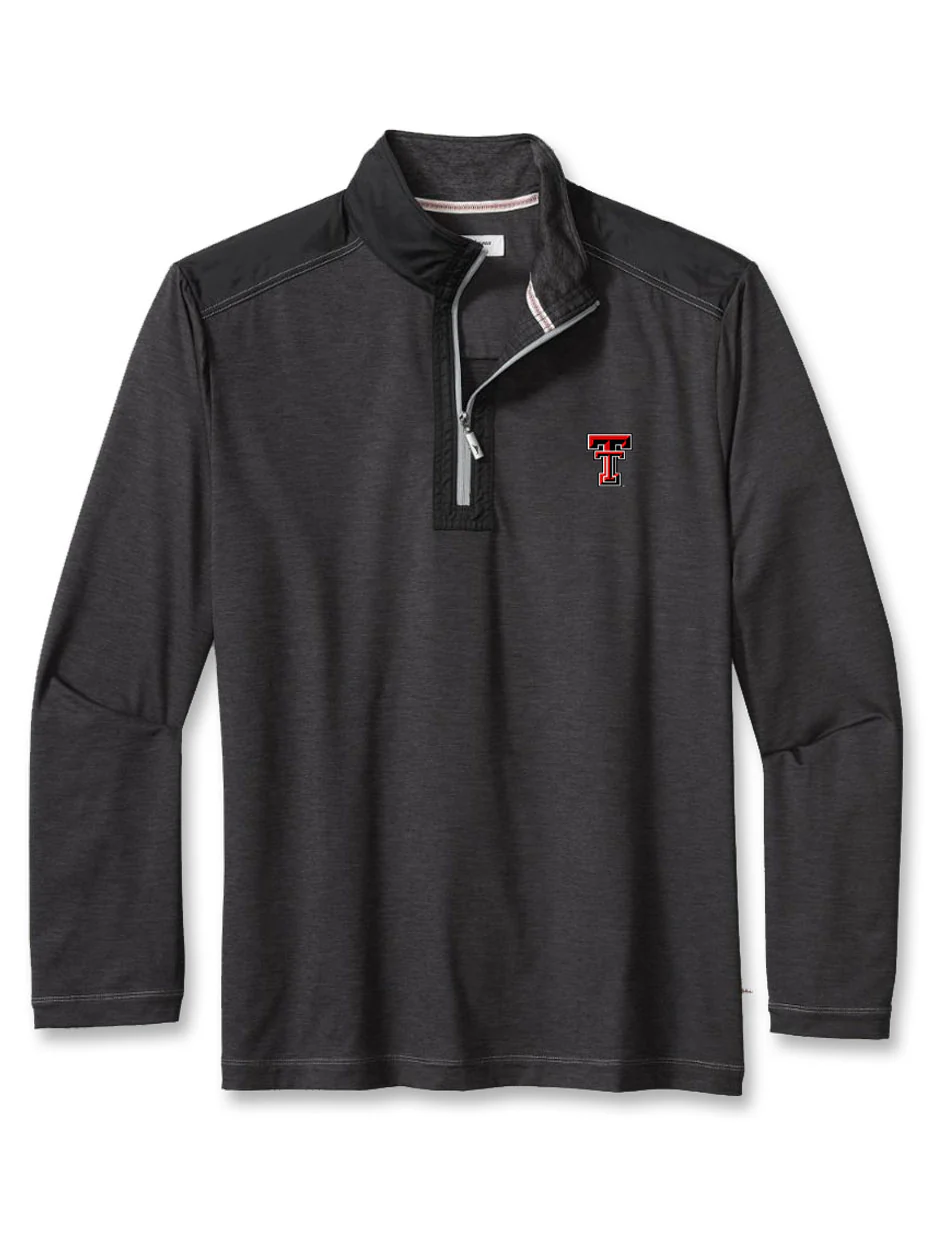 Tommy Bahama Texas Tech Red Raiders"Sport On Deck" Half Zip Pullover