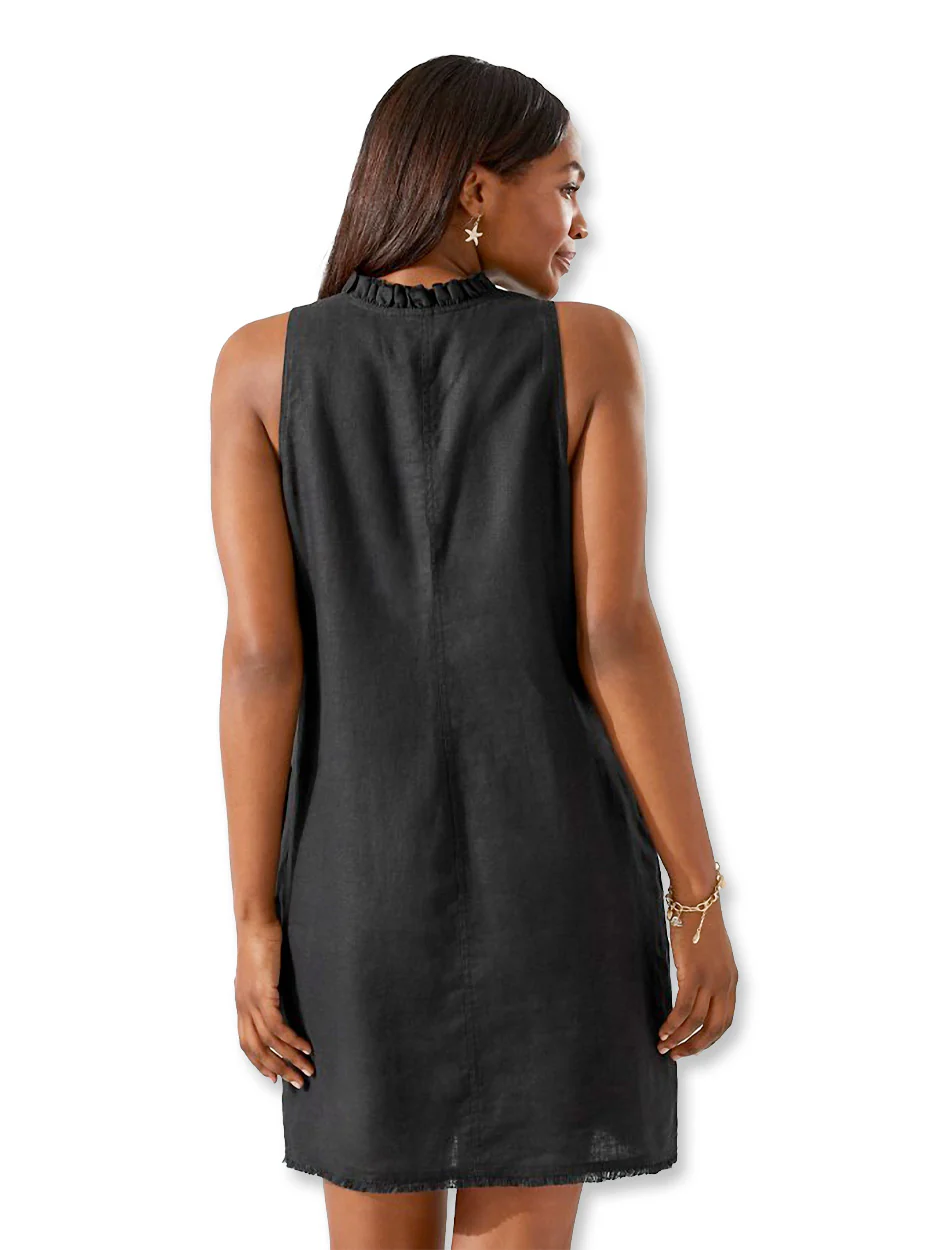 Tommy Bahama Texas Tech "Two Palms" Ruffle Shirt Dress - Image 2
