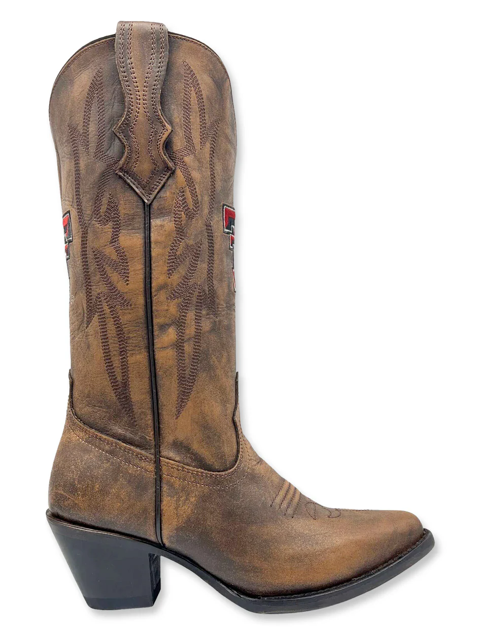 Vaccari Texas Tech "Chelsie" Women's Boots - Image 4