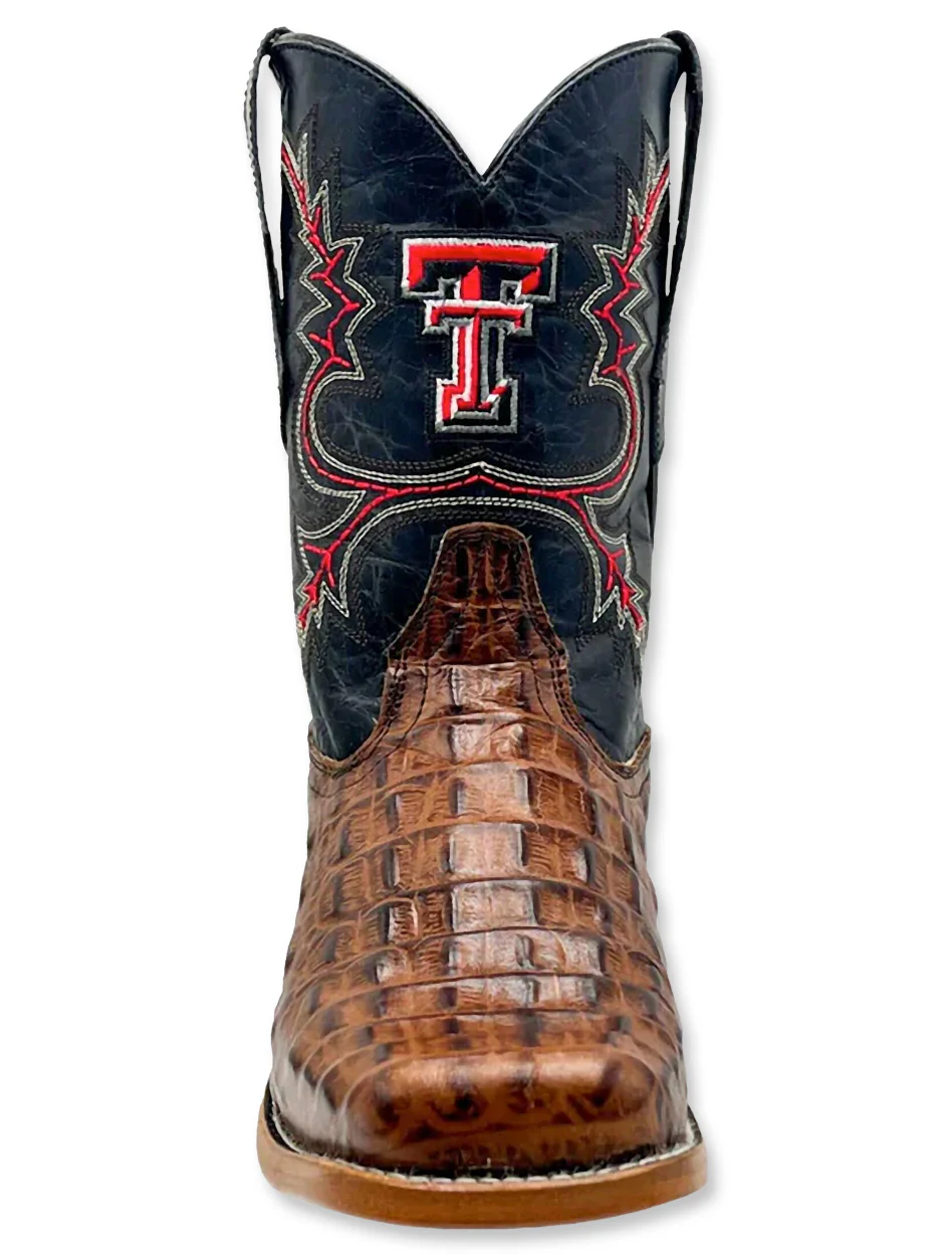 Vaccari Texas Tech "Hudson" Kid's Boots - Image 3