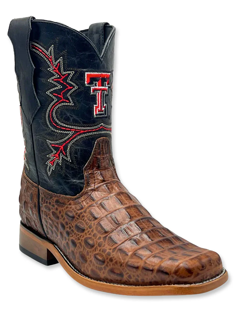 Vaccari Texas Tech "Hudson" Kid's Boots - Image 4